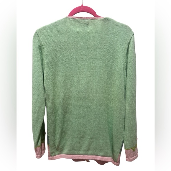 STORYBOOK KNITS Vintage Floral Embroidered Cardigan Sweater - Picture 10 of 10